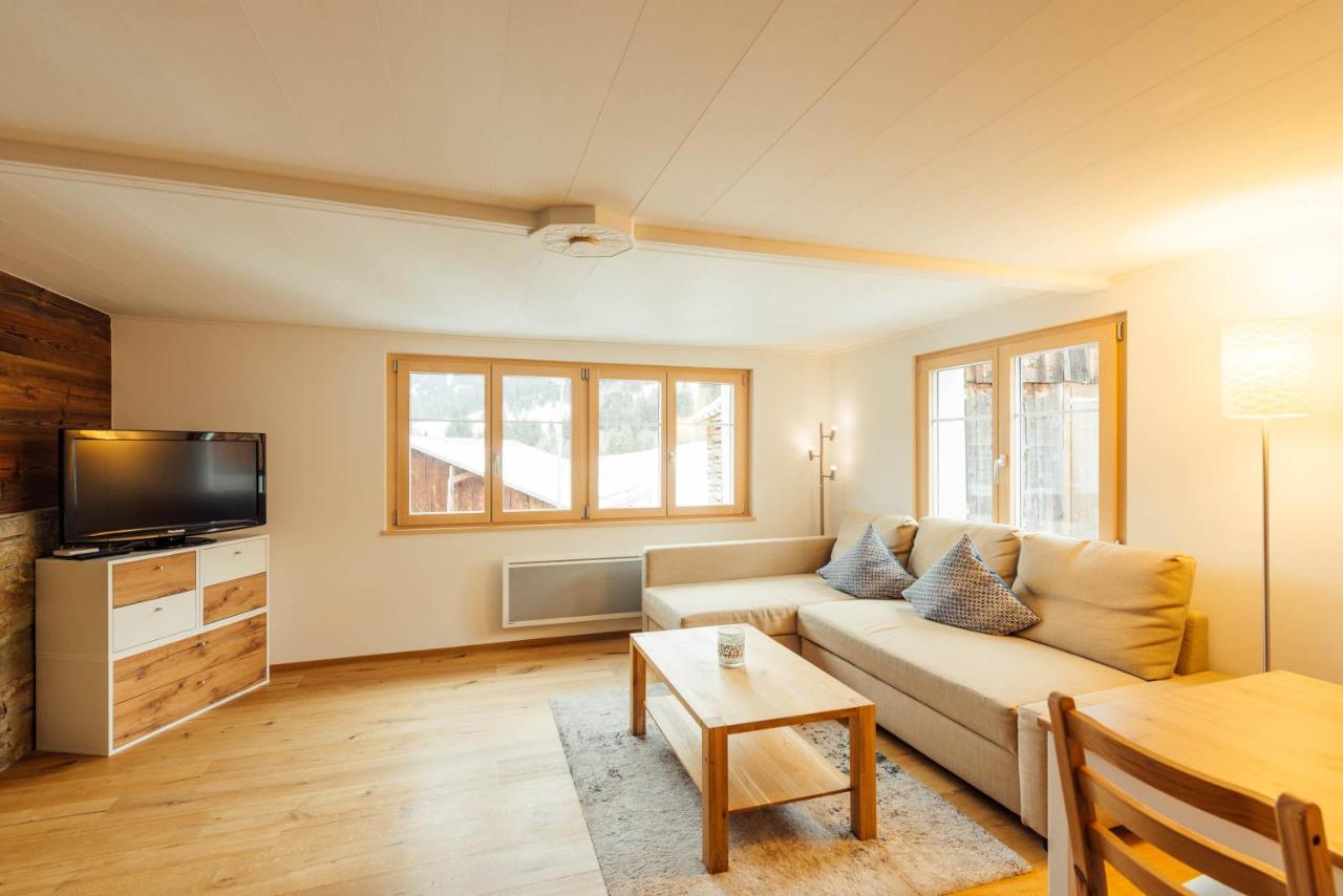Casa Nacla Sedrun/Surrein Apartment ภายนอก รูปภาพ