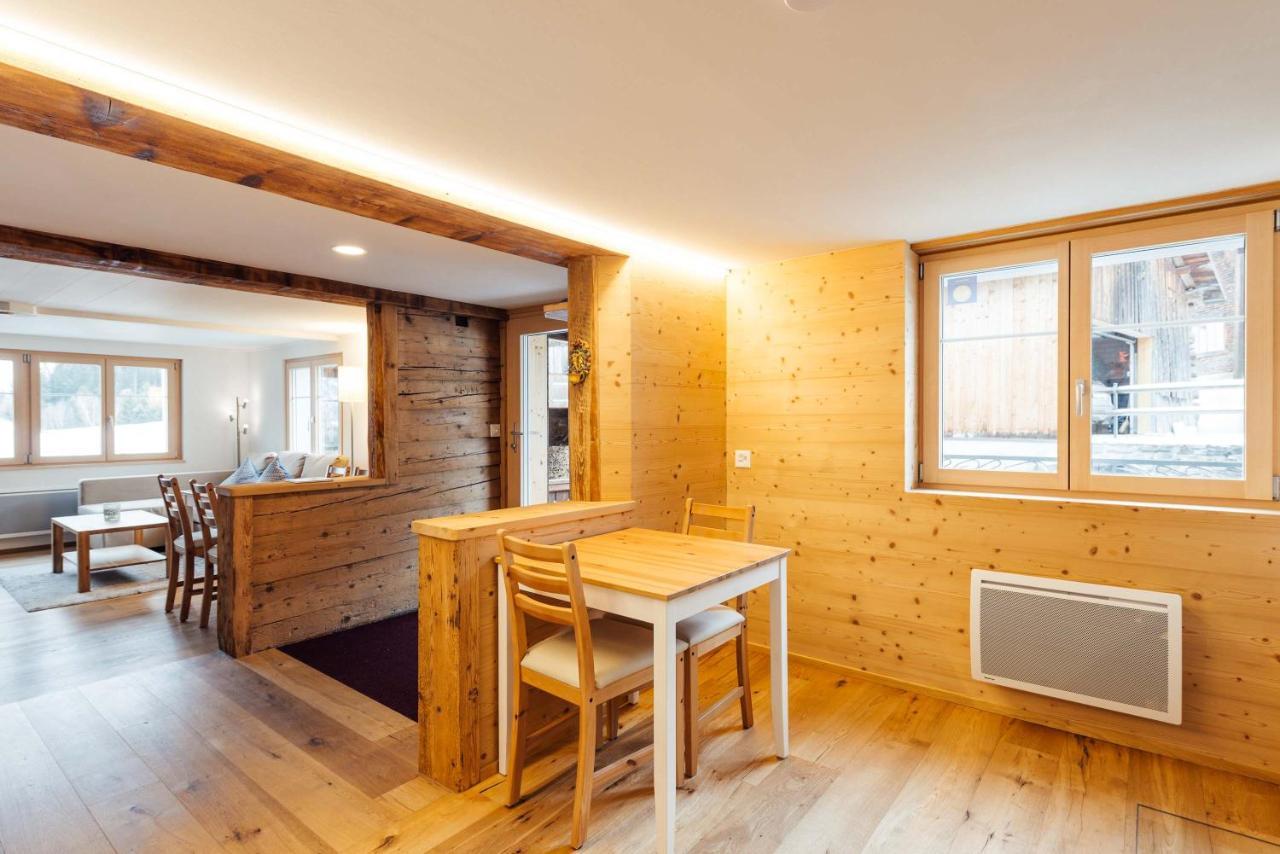 Casa Nacla Sedrun/Surrein Apartment ภายนอก รูปภาพ