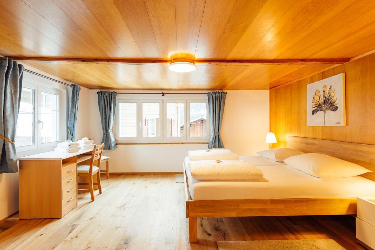 Casa Nacla Sedrun/Surrein Apartment ภายนอก รูปภาพ