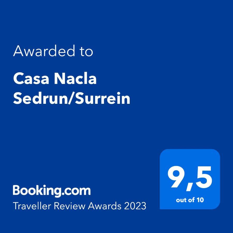 Casa Nacla Sedrun/Surrein Apartment ภายนอก รูปภาพ